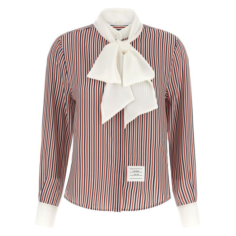 Thom Browne Multicolor Silk Women's Blouse